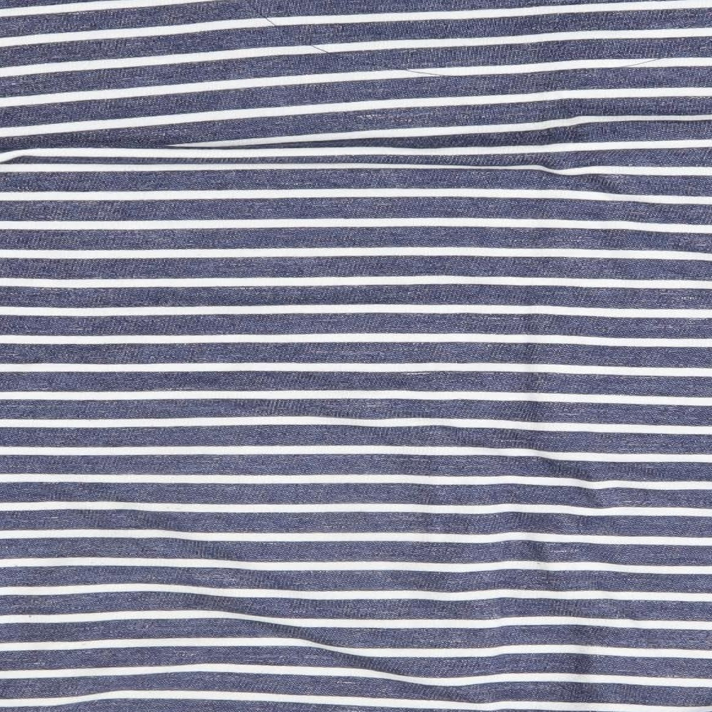 NEXT Womens Blue Striped  Pullover Jumper Size 18