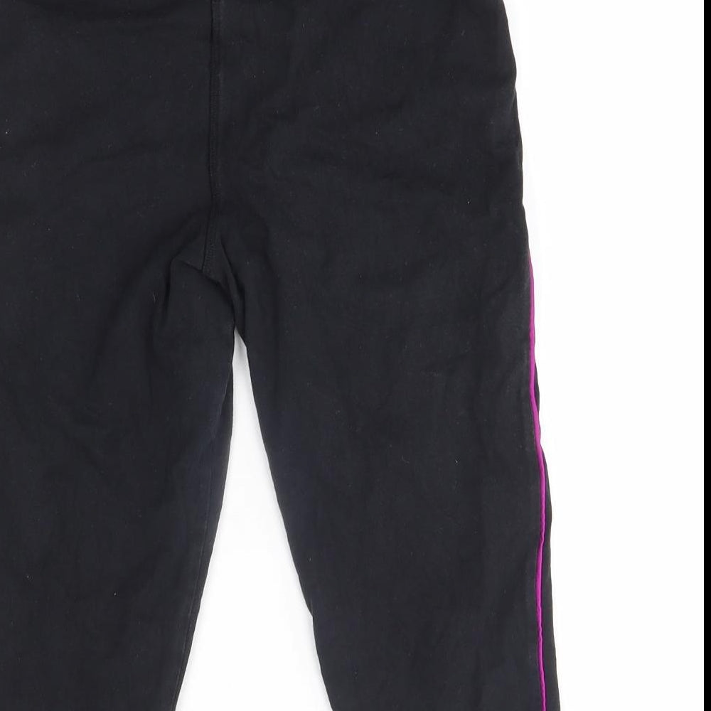 F&F Womens Black   Capri Leggings Size 12