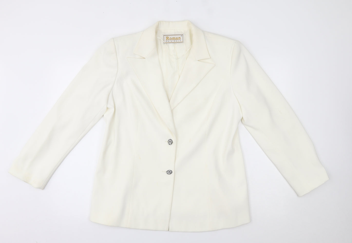Roman Womens White   Jacket Blazer Size 18