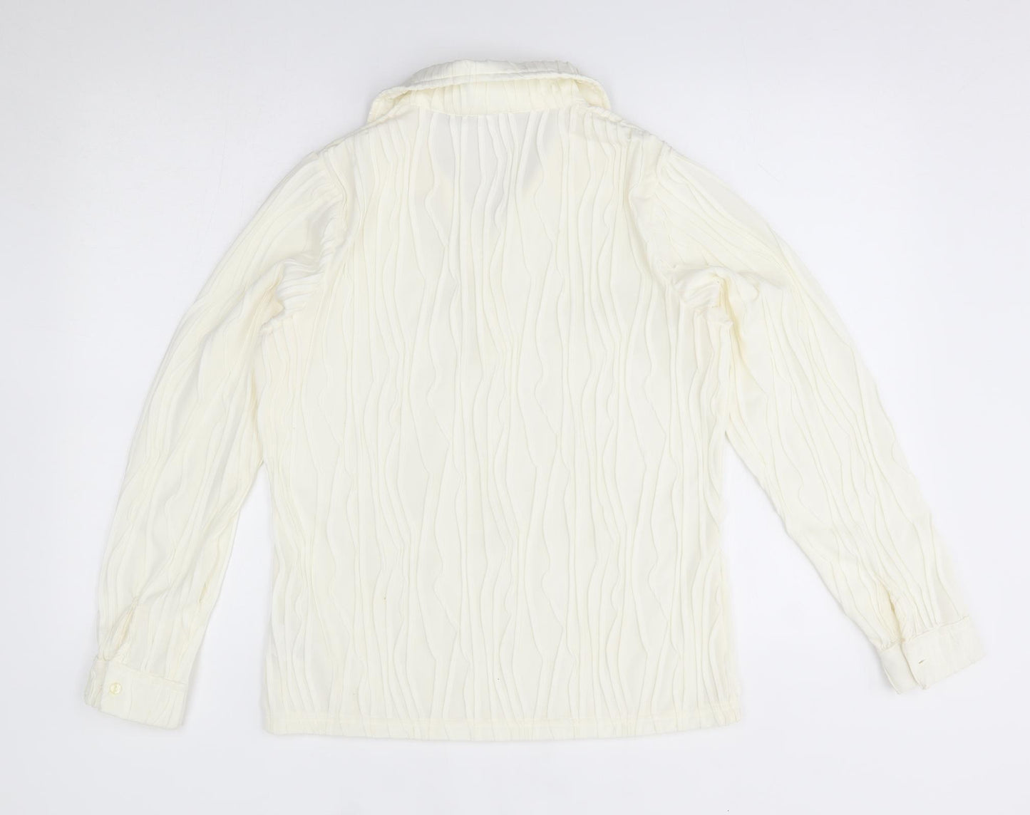 Damart Womens Ivory   Basic Blouse Size 12