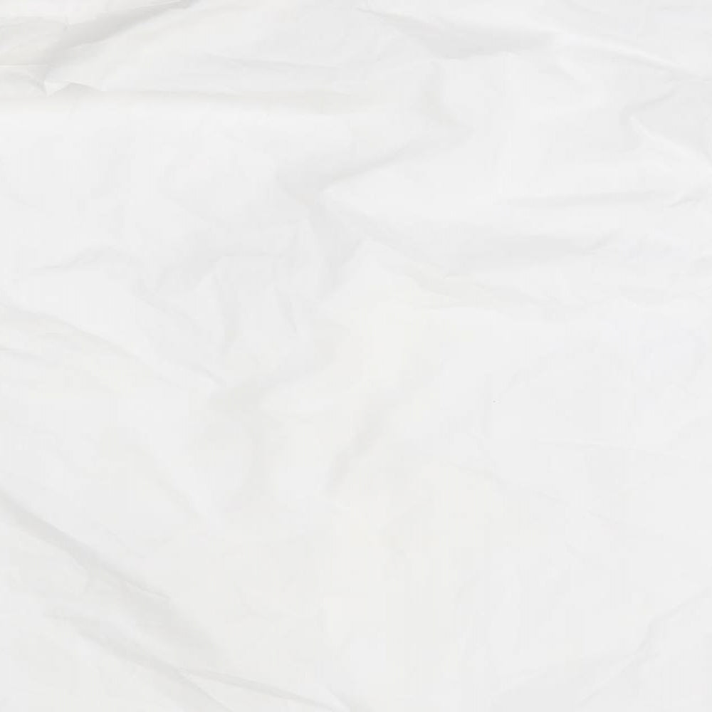 Peter England Mens White    Button-Up Size 17.5