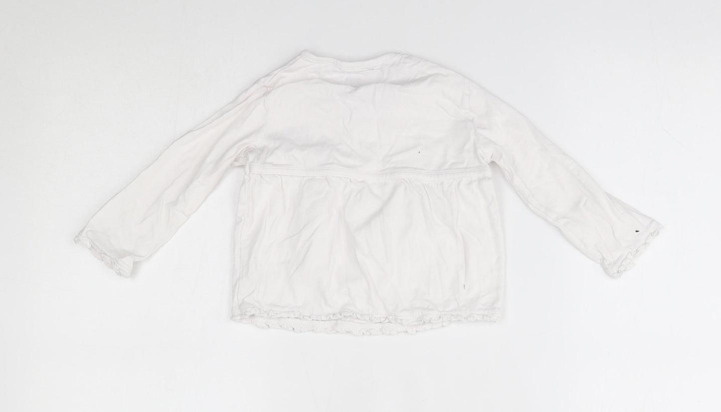 Debenhams Baby White   Wrap T-Shirt Size 18-24 Months