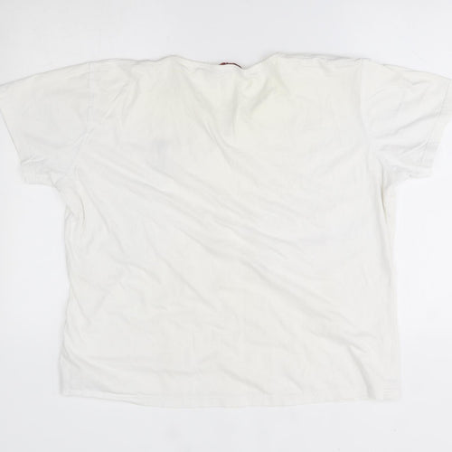 EWM Womens White   Basic T-Shirt Size XL