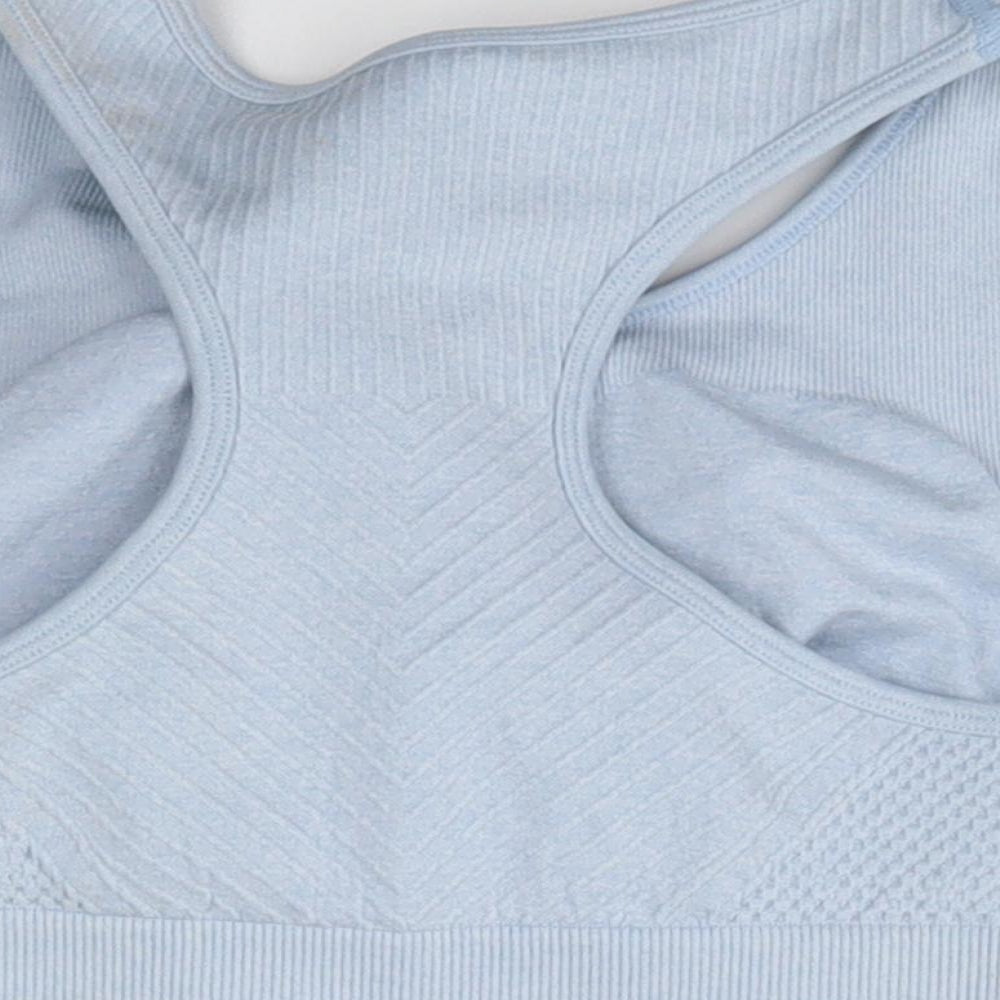 USA Pro Womens Blue   Cropped Tank Size 8  - sports bra