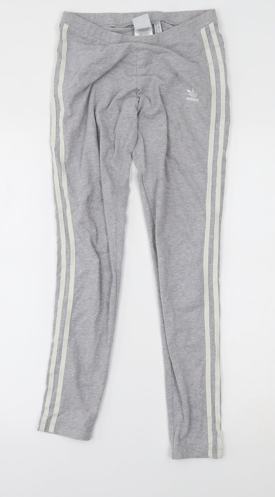adidas Womens Grey   Jogger Leggings Size 10 L26 in