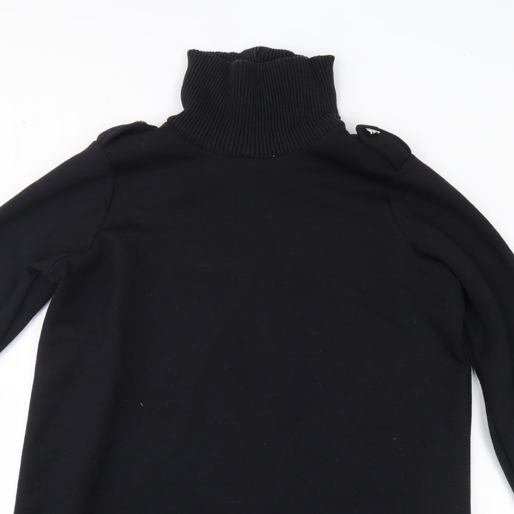 River Island Womens Black   Pullover Jumper Size S
