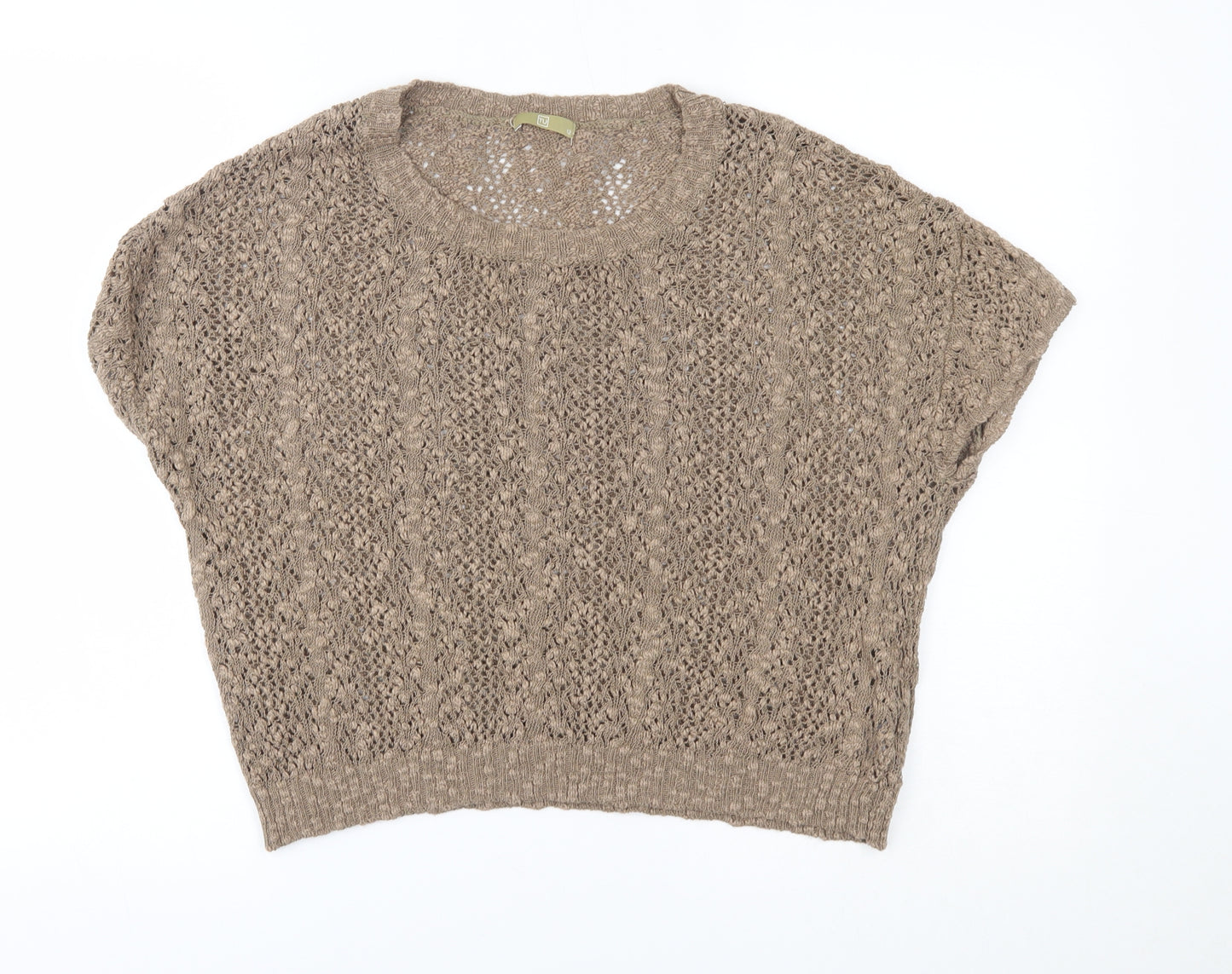 TU Womens Brown   Pullover Jumper Size 12