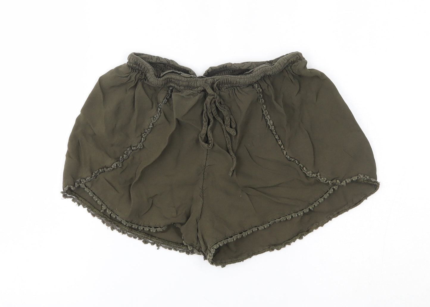 Primark Womens Green    Sleep Shorts Size 8