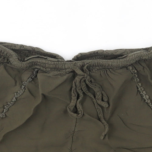 Primark Womens Green    Sleep Shorts Size 8