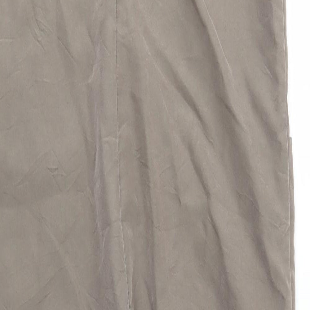 Topshop Womens Grey   Jumpsuit One-Piece Size 6 L23 in