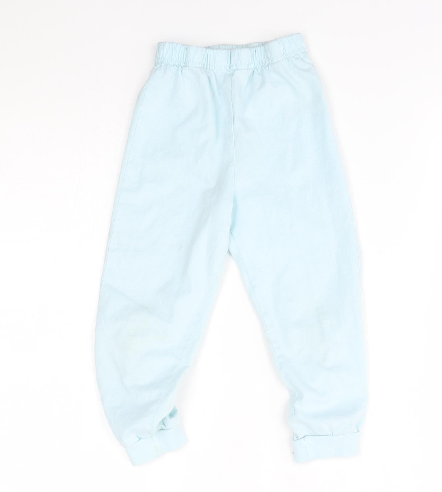Matalan Girls Blue    Pyjama Pants Size 3-4 Years
