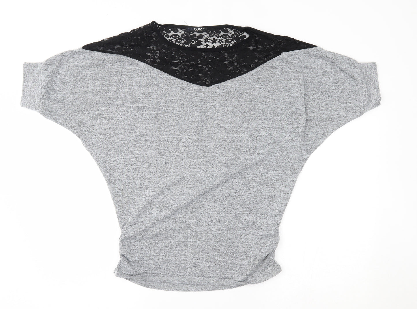 Quiz Womens Grey   Pullover Jumper Size 12