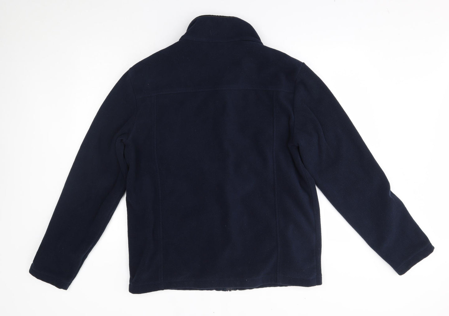 Equestrian Womens Blue   Full Zip Sweatshirt Size L  -