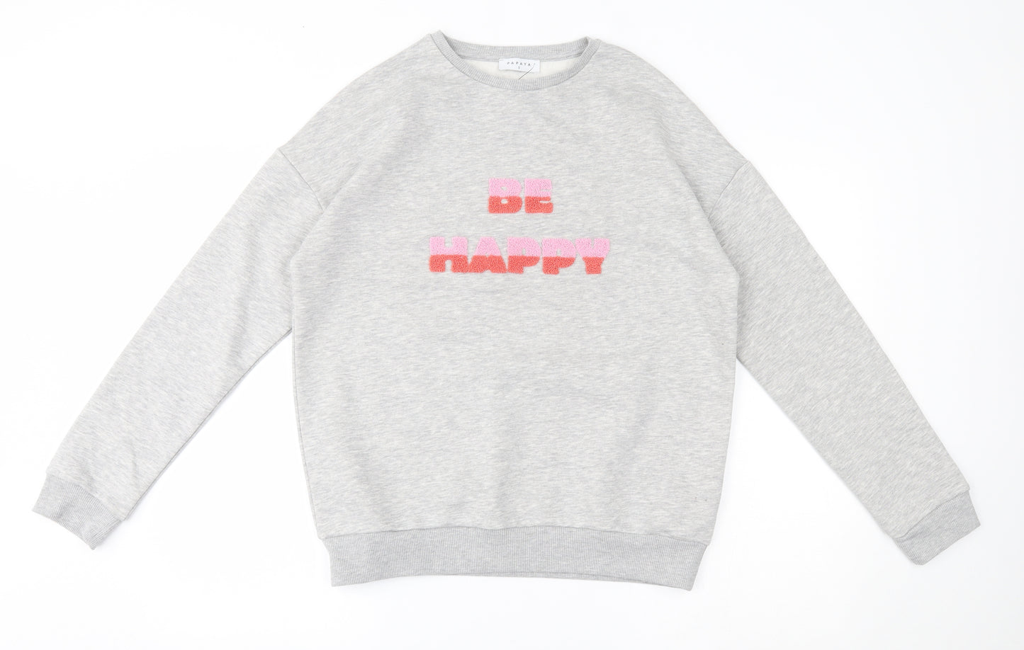 Papaya Womens Grey   Pullover Jumper Size S