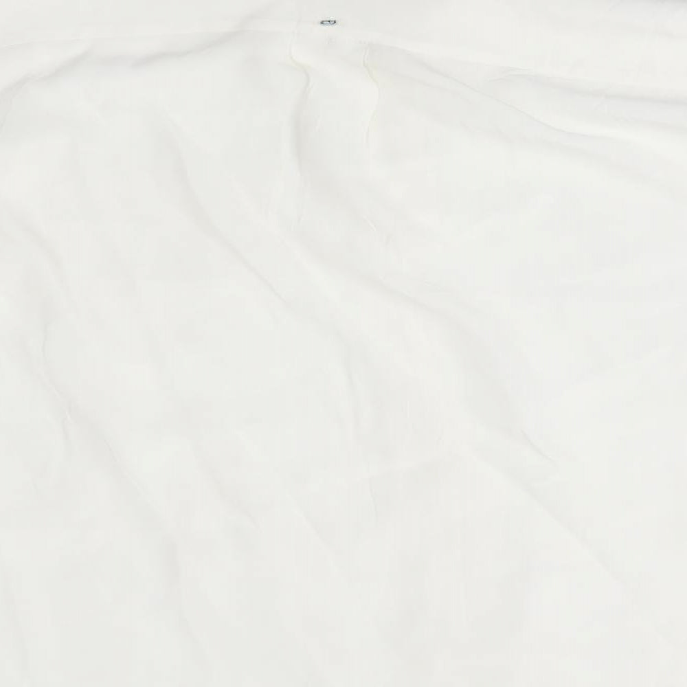 Sportmax Womens White   Basic Button-Up Size 12