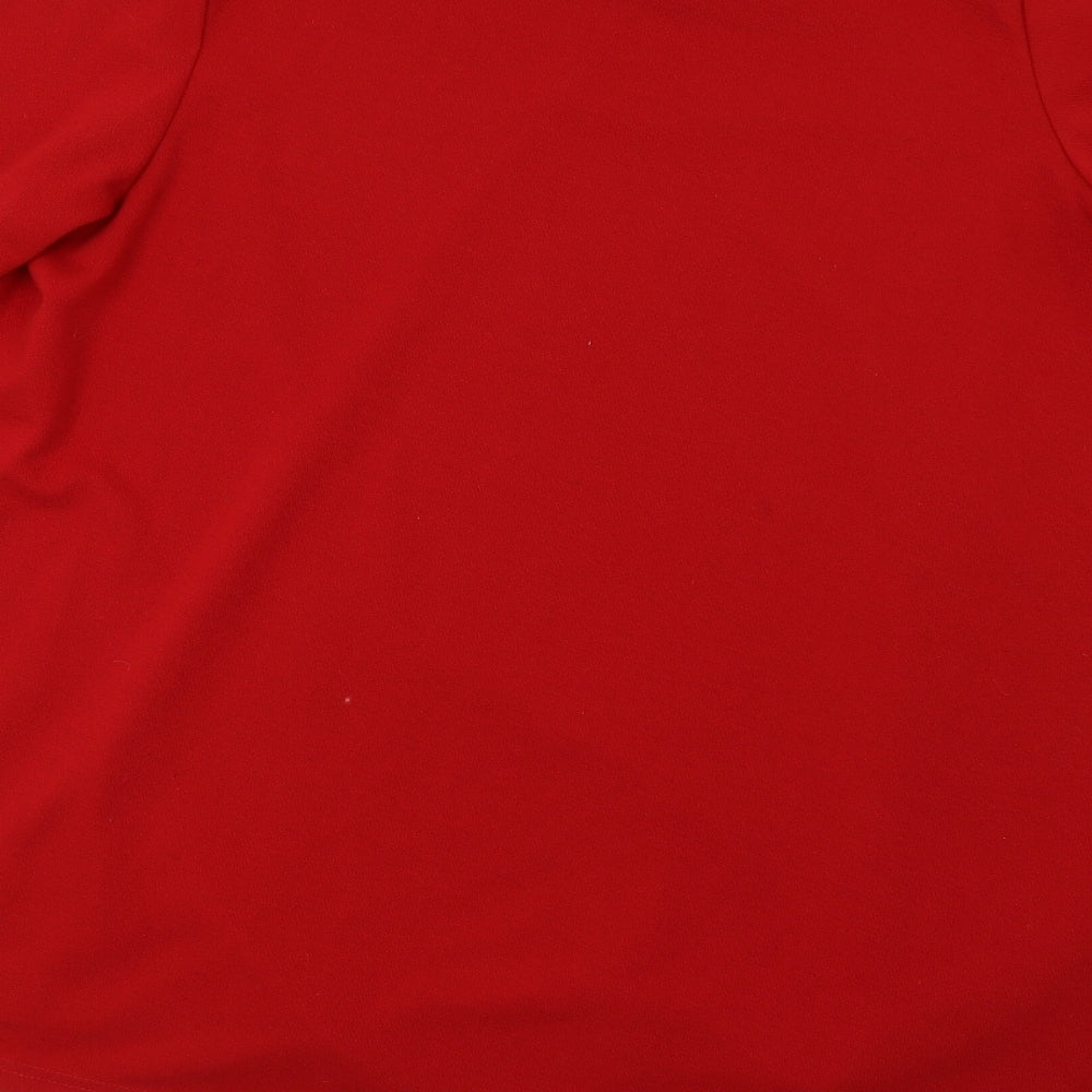 Bella Blue Womens Red   Tunic Jumper Size M