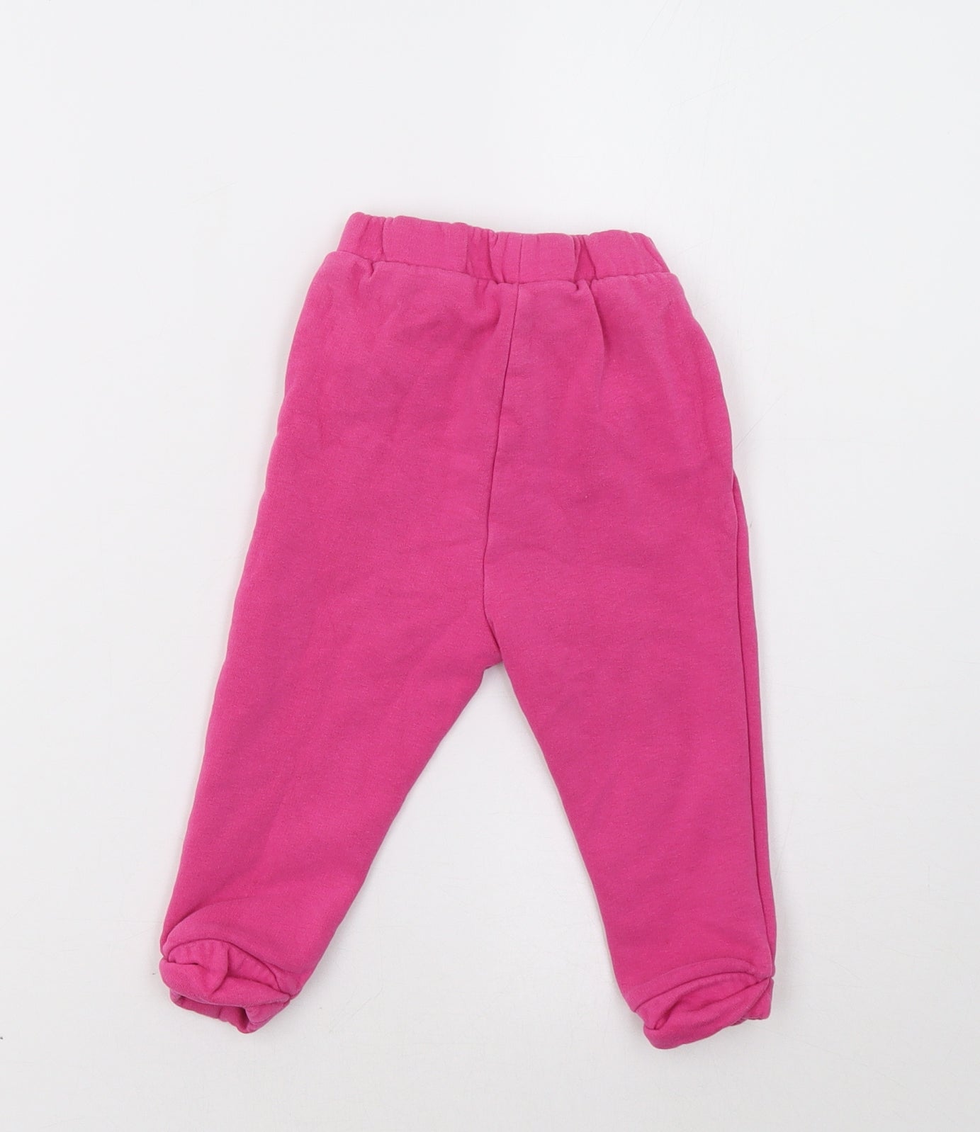 George Baby Pink   Jogger Trousers Size 12-18 Months