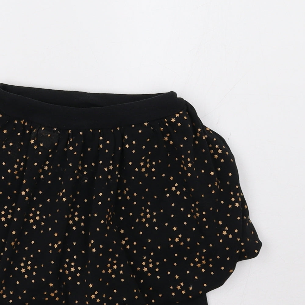 George Baby Black   Skater Skort Size 12-18 Months  - Star Print