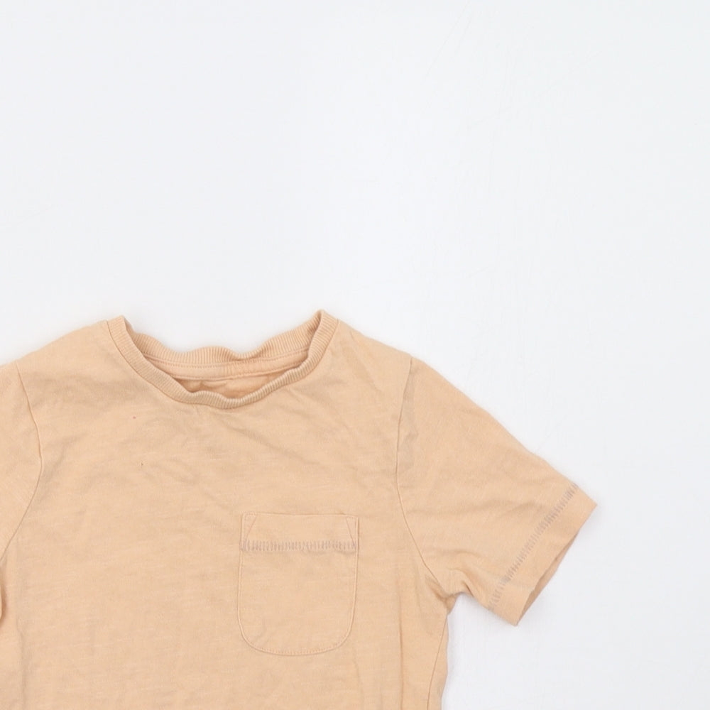 TU Girls Beige   Basic T-Shirt Size 2-3 Years