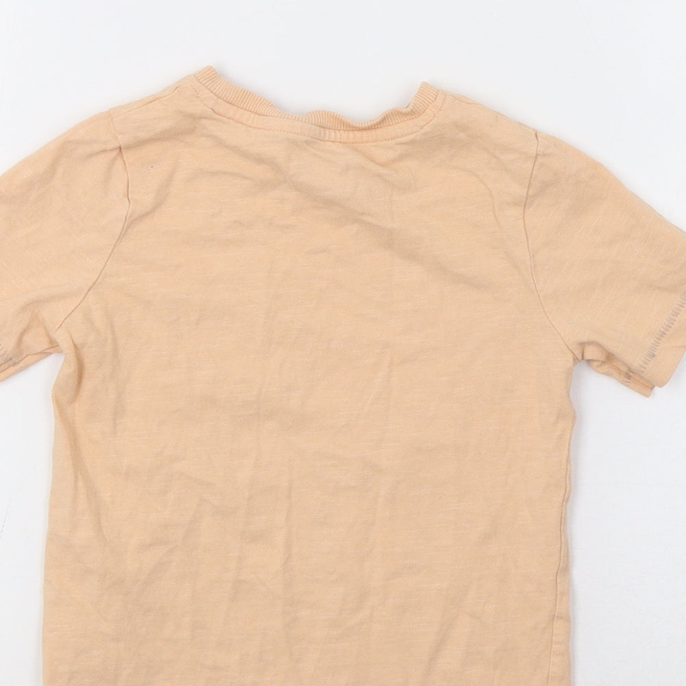 TU Girls Beige   Basic T-Shirt Size 2-3 Years