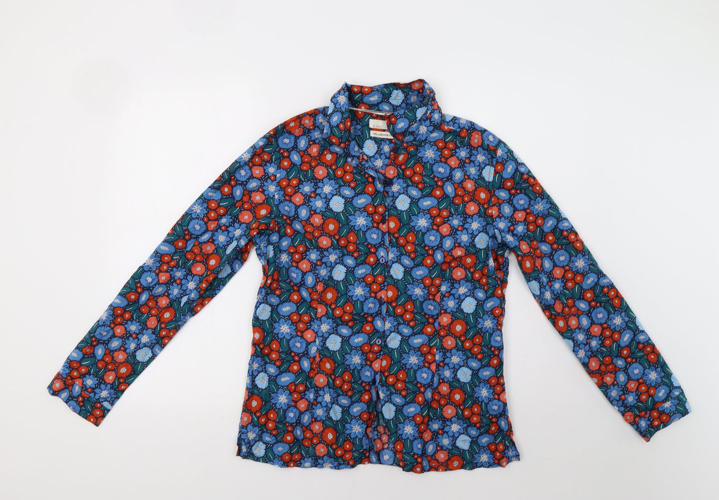 Seasalt Womens Multicoloured Floral  Basic Button-Up Size 12