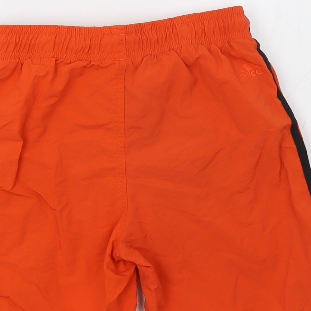 adidas Boys Orange   Bermuda Shorts Size 9-10 Years