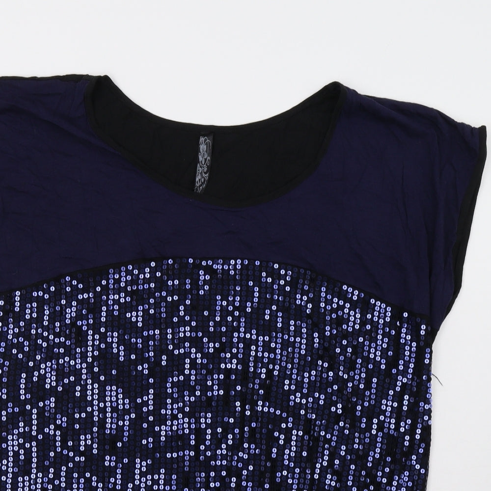 TU Womens Black   Basic Blouse Size 22