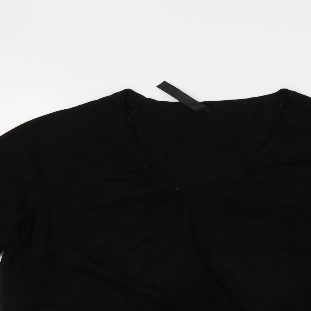 Preworn Womens Black   Pullover Jumper Size 18