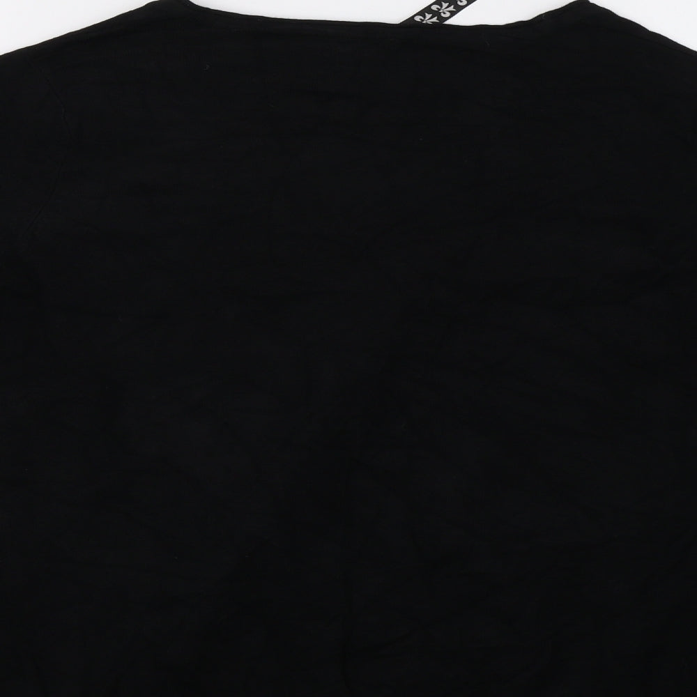 Preworn Womens Black   Pullover Jumper Size 18