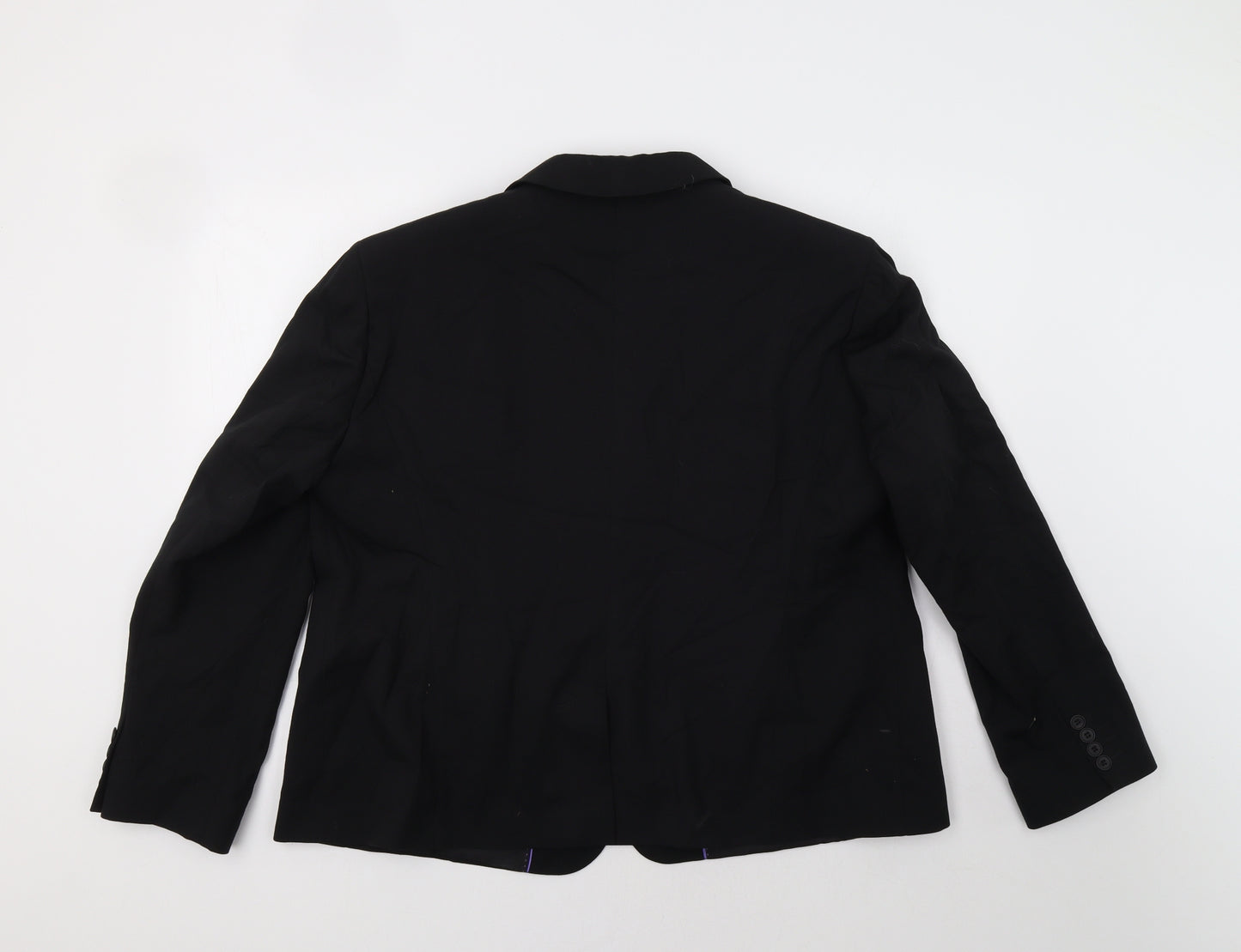 Preworn Womens Black   Kimono Blazer Size XL