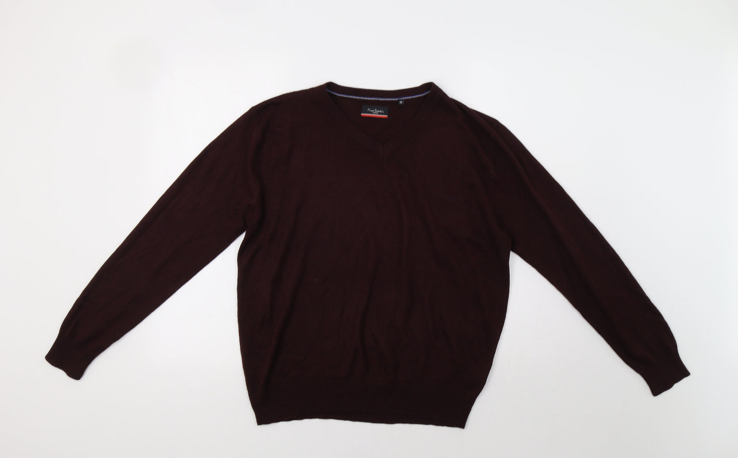 Pierre Cardin Mens Brown   Pullover Jumper Size M