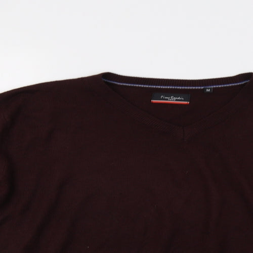 Pierre Cardin Mens Brown   Pullover Jumper Size M