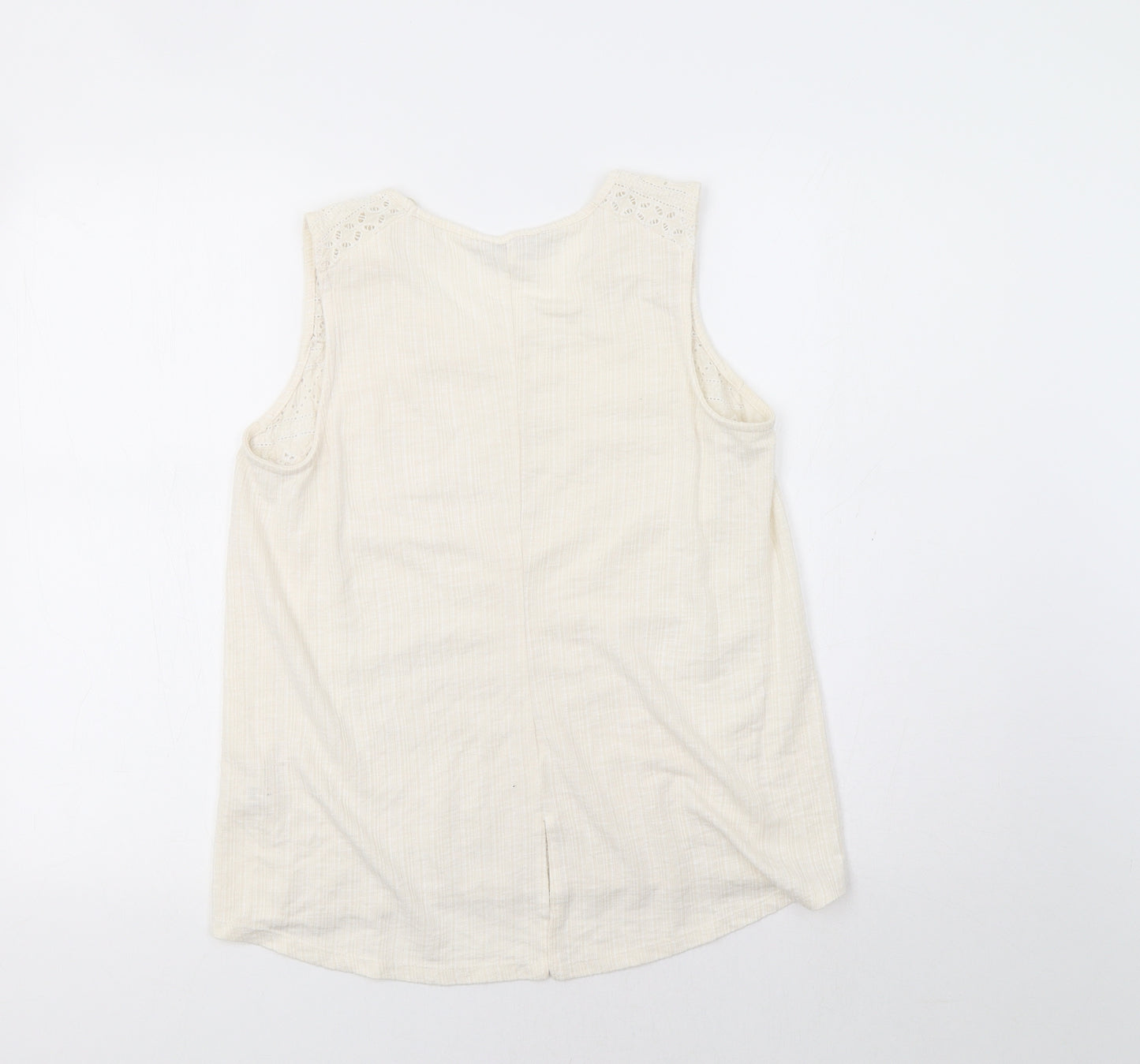 TU Womens Ivory   Basic Tank Size 14