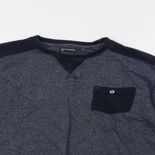 Twisted Soul Mens Blue   Pullover Sweatshirt Size M