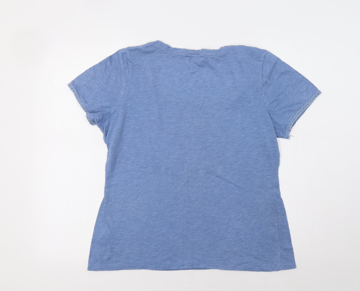Per Una Womens Blue   Basic T-Shirt Size 14