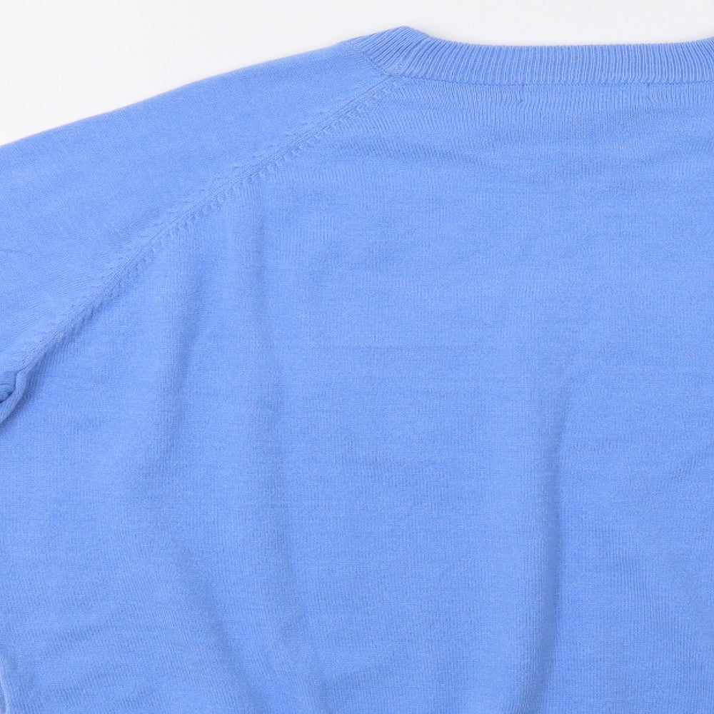 M&S Womens Blue   Pullover Jumper Size 16  - Paradise