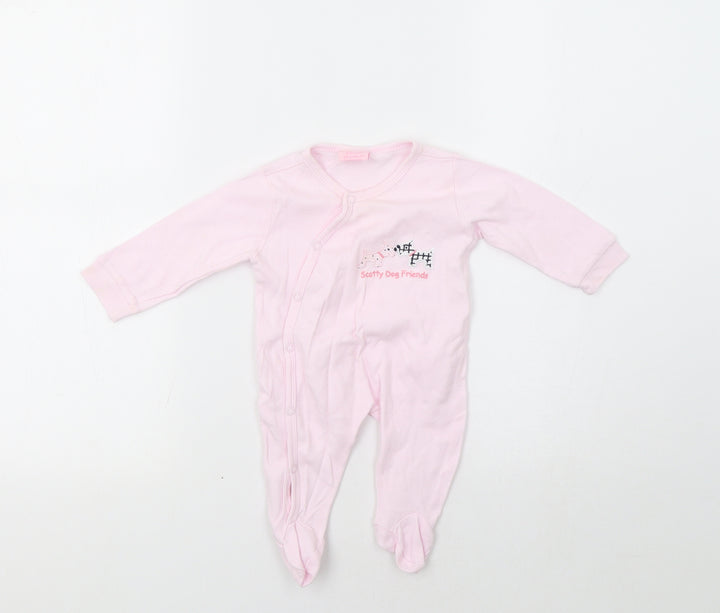 Baby Bonito Baby Pink Babygrow One-Piece Size 3-6 Months