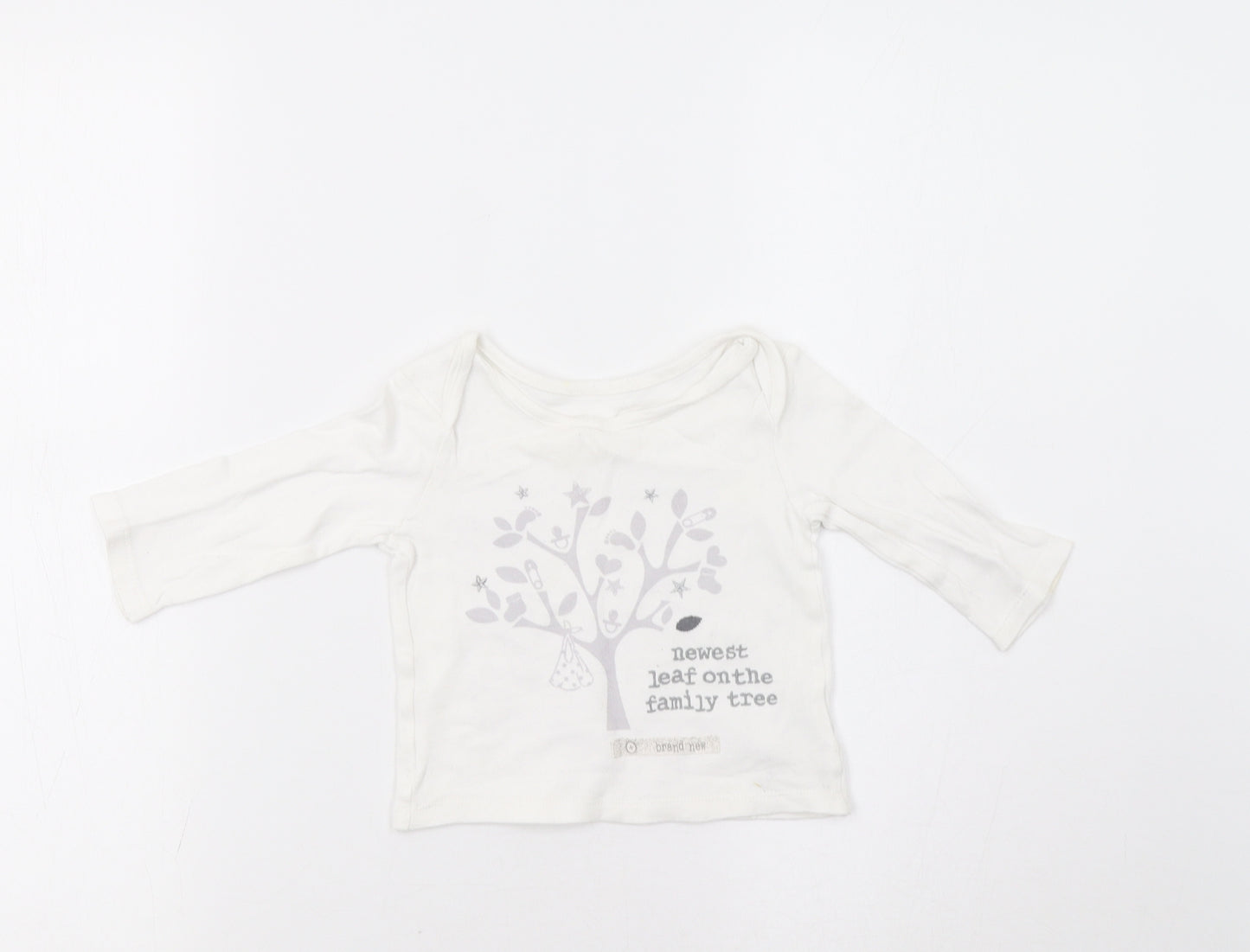 George Baby White   Basic Blouse Size 6-9 Months