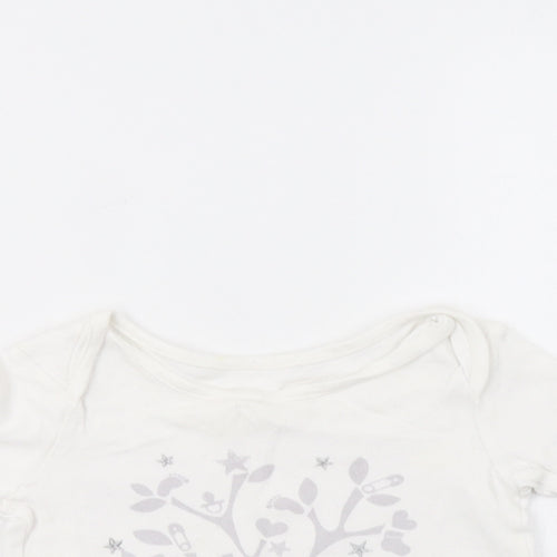 George Baby White   Basic Blouse Size 6-9 Months