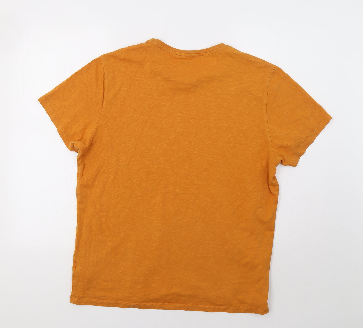 Matalan Mens Yellow    T-Shirt Size L