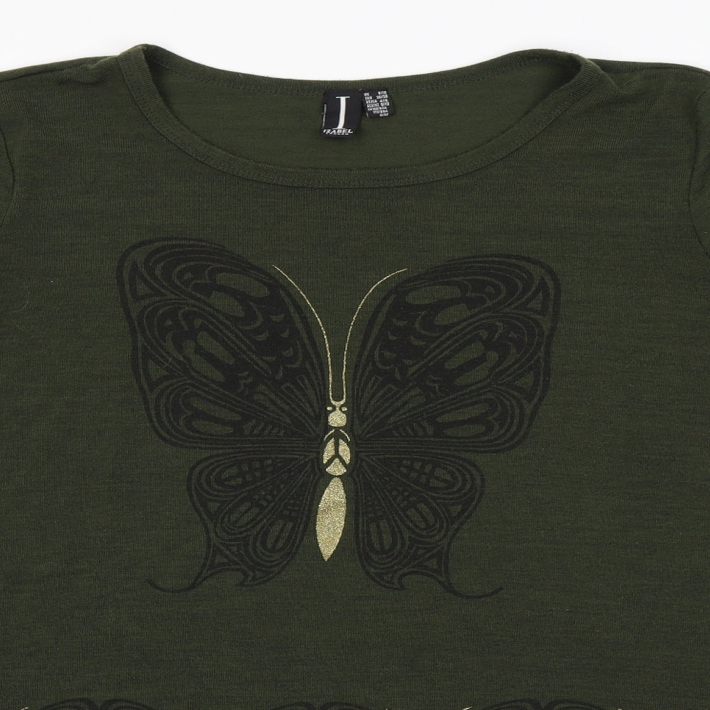 Izabel LONDON Womens Green   Basic Blouse Size 8