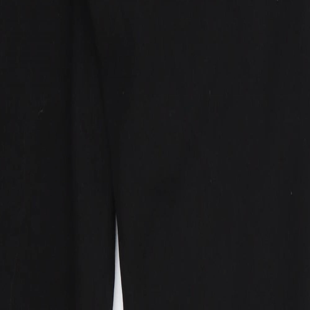 Topshop Womens Black   Jogger Leggings Size 10 L26 in