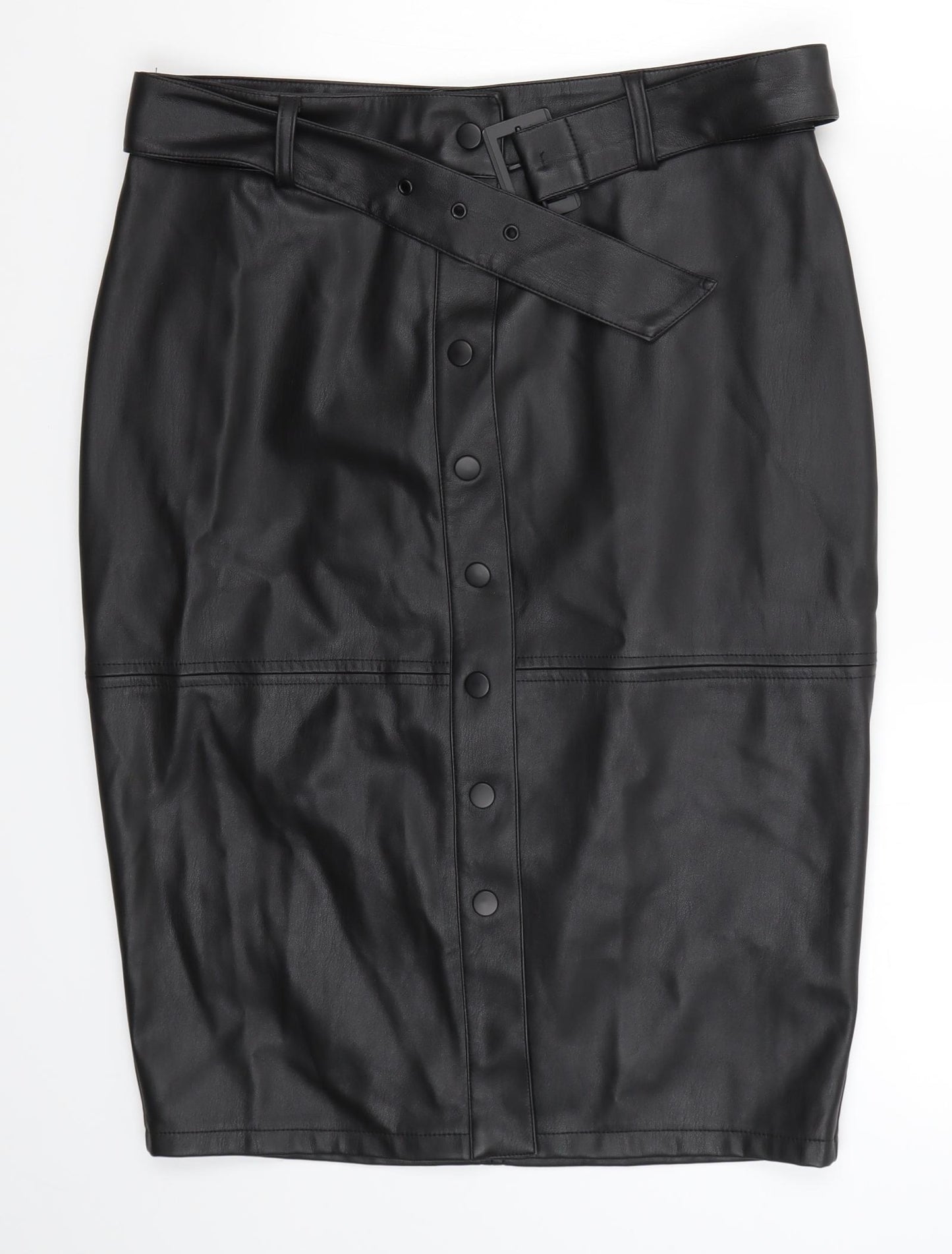 Primark Womens Black   Straight & Pencil Skirt Size 14