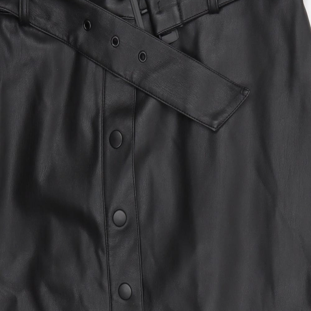 Primark Womens Black   Straight & Pencil Skirt Size 14