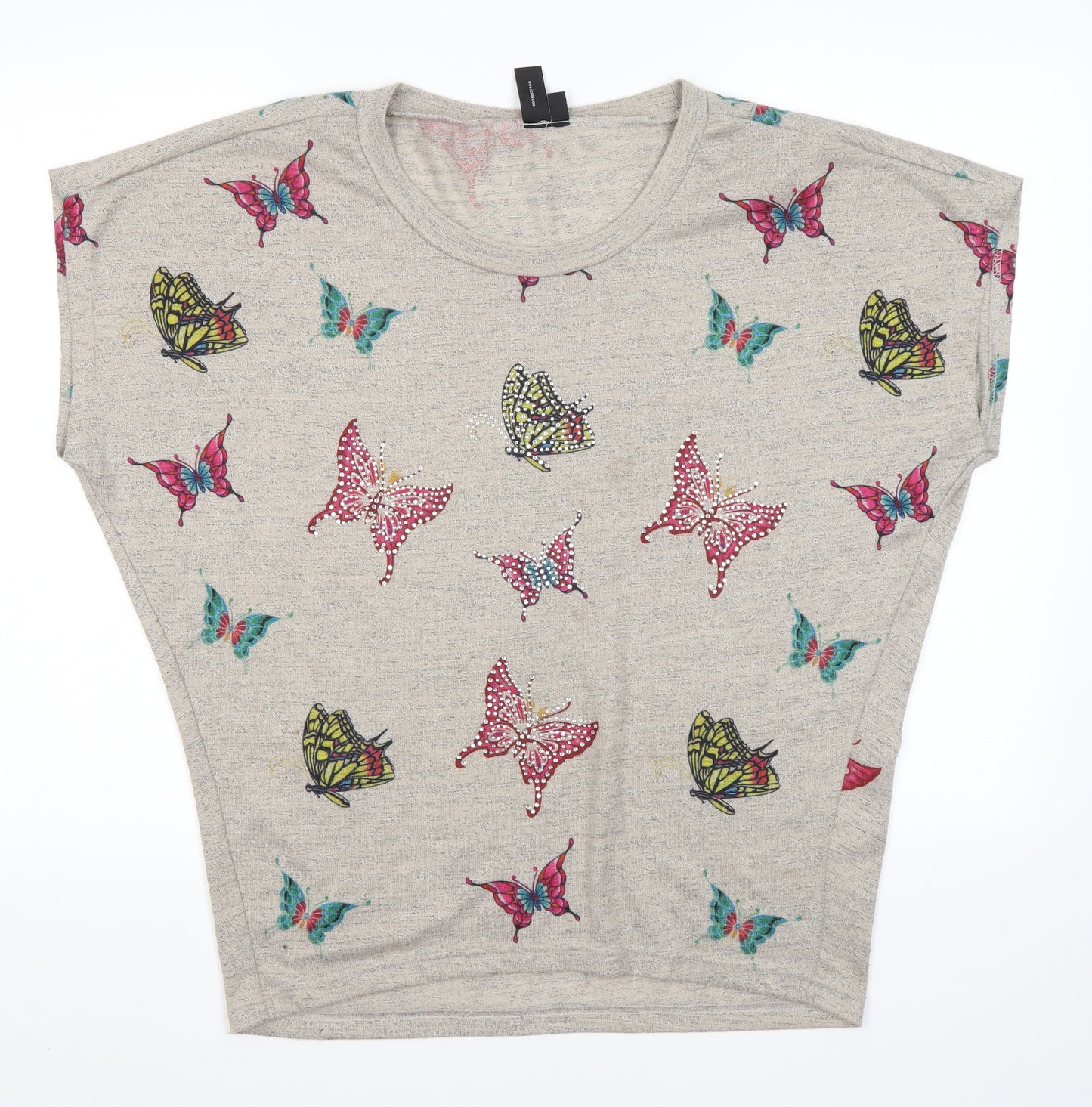 Izabel LONDON Womens Multicoloured   Basic Blouse Size 10