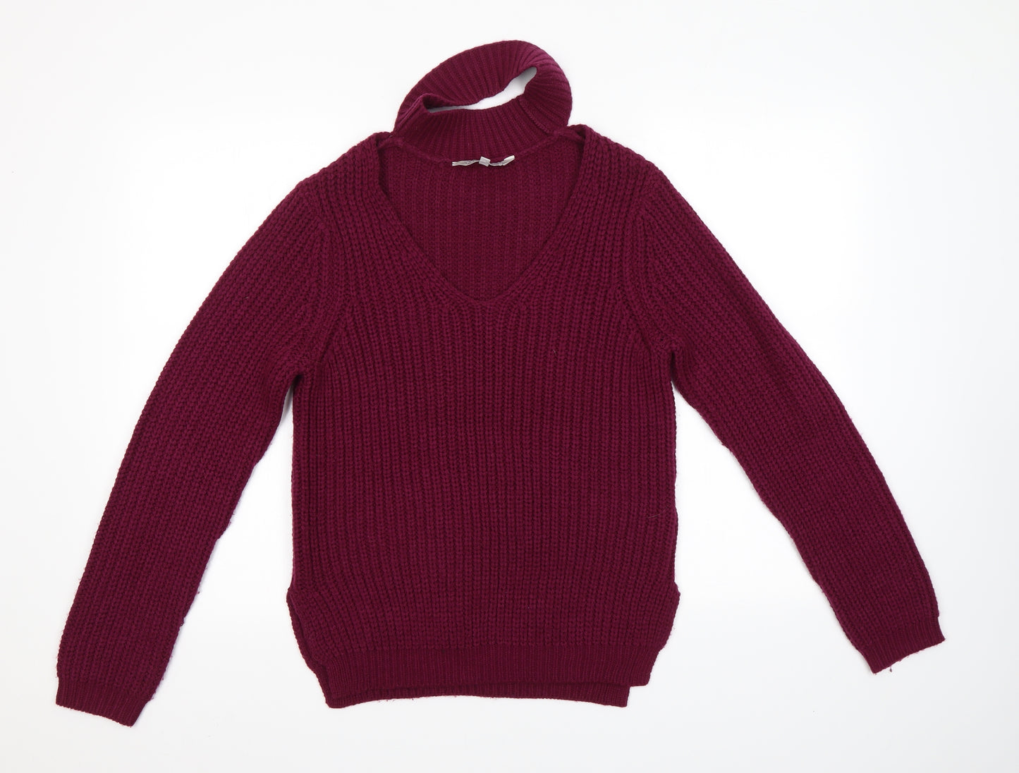 Red Herring Womens Purple   Pullover Jumper Size 8