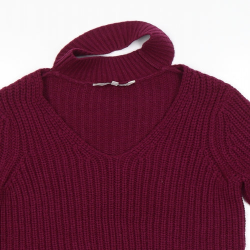 Red Herring Womens Purple   Pullover Jumper Size 8