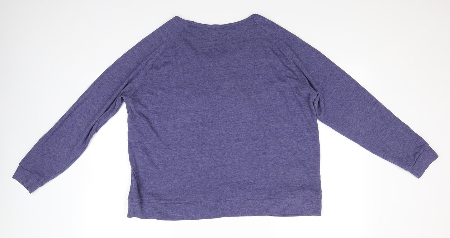 Matalan Womens Blue   Pullover Jumper Size L