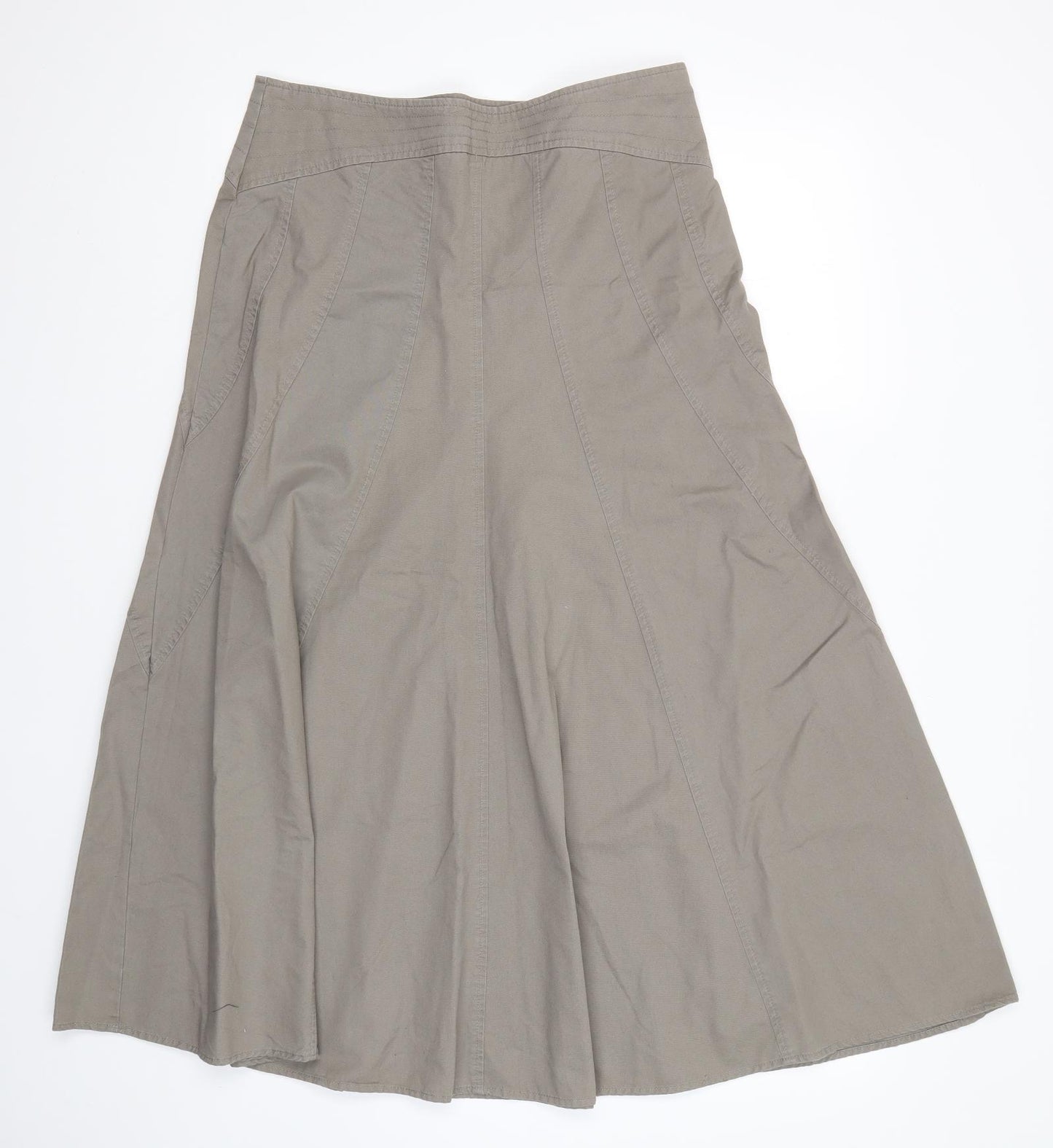 Matalan Womens Brown   A-Line Skirt Size 12