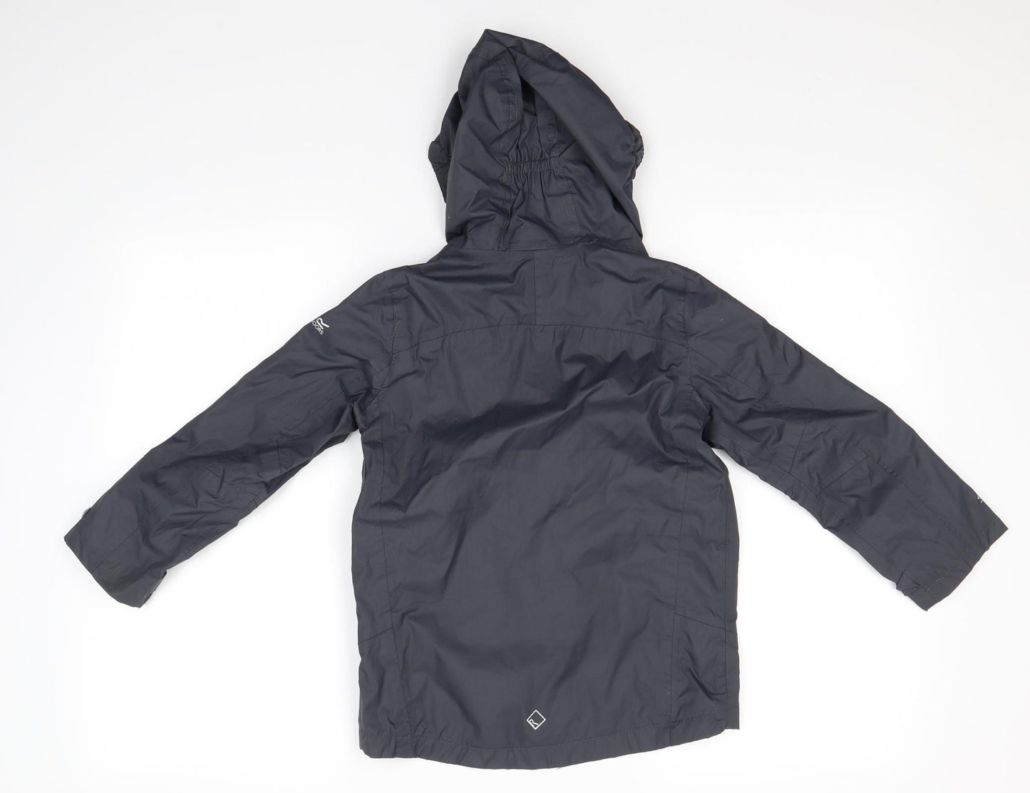Regatta Boys Grey   Rain Coat Coat Size 5-6 Years